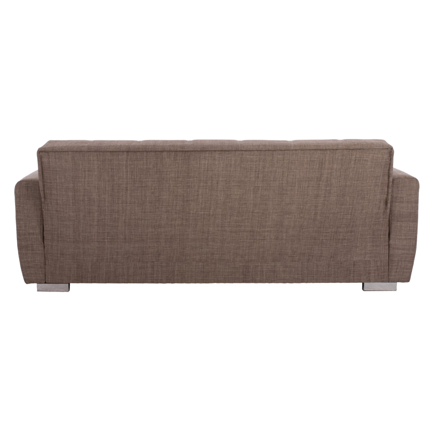 ΗΜ3240.02- 215x80x77cm, 3-seater sofabed, beige