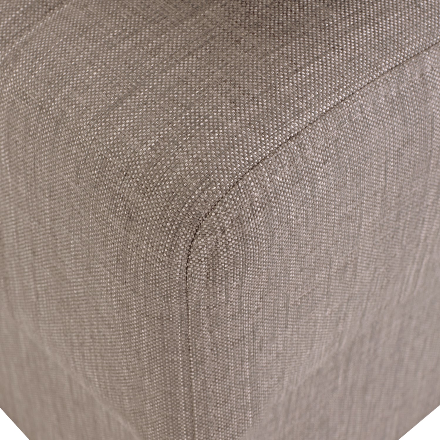 Hm3239.04 ANDRI three-seater sofa-bed, beige fabric, short legs, without arms