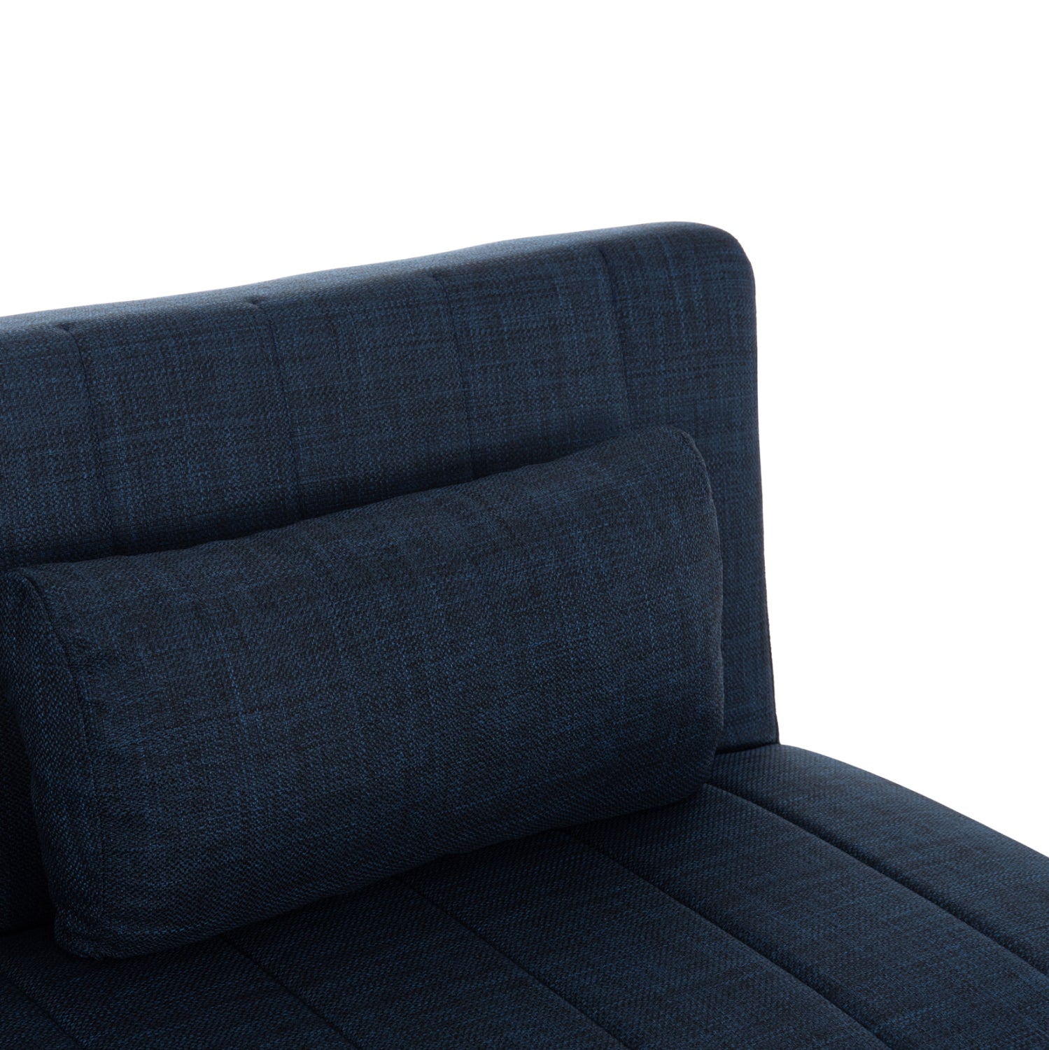 ANDRI HM3239.07, SOFA-BED, 3 SEATER, BLUE FABRIC- 180x83x74Η