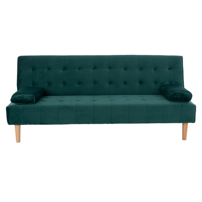 WANDA SOFA BED HM3149.13 WITH GREEN VELVET 188X83X83Y cm.
