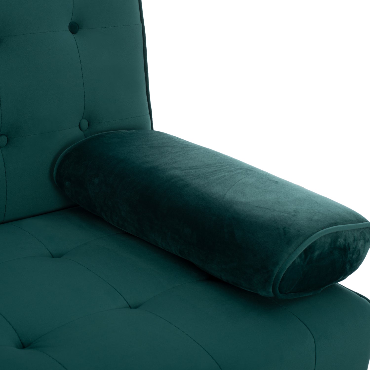 WANDA SOFA BED HM3149.13 WITH GREEN VELVET 188X83X83Y cm.