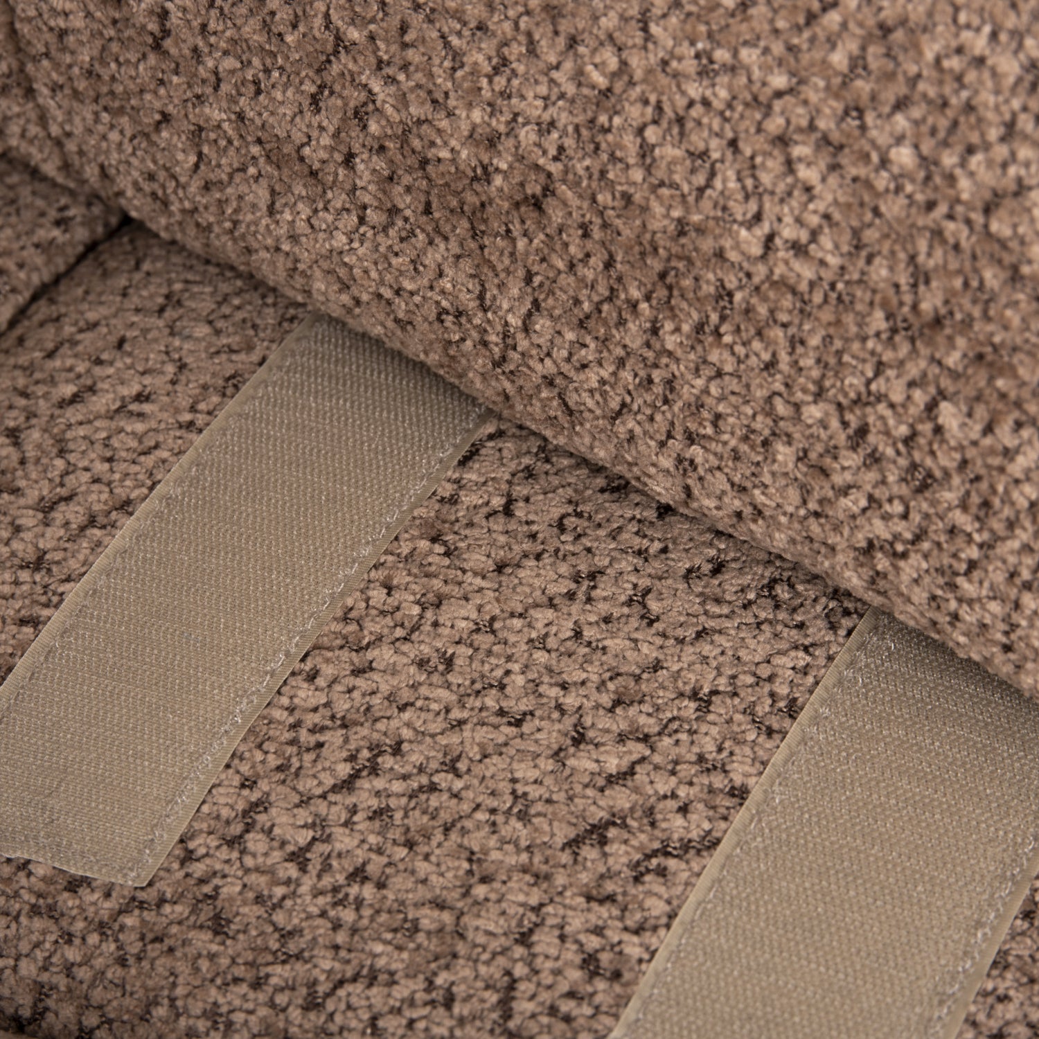 POLYMORPHIC SOFA SHIFTER HM6073.01 TEXTURED FABRIC IN LIGHT BROWN COLOR 290x196x76Hcm.