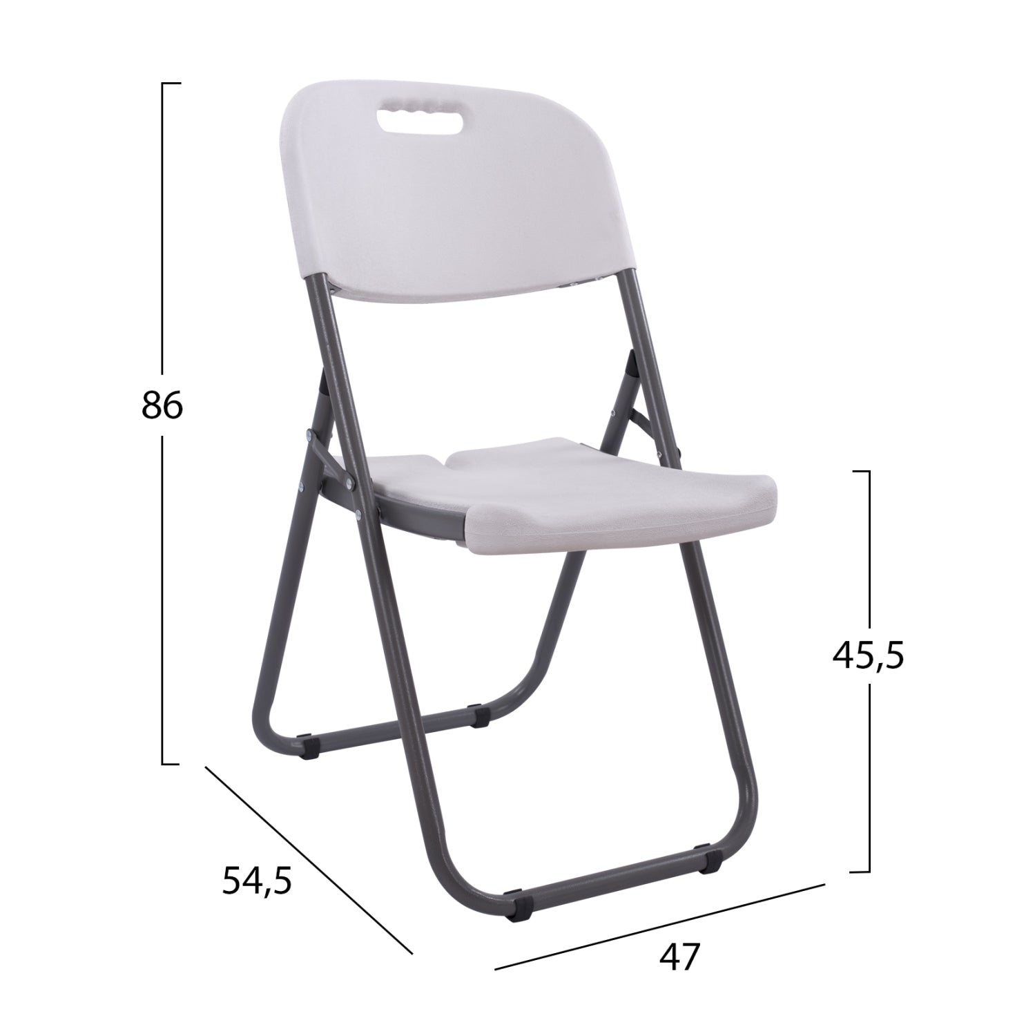 Chair Caterin-Conference Foldable New  47x54,5x86 CM  HM5048