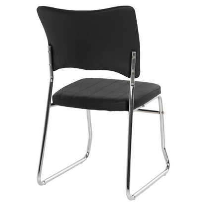 Conference chair HM1071.01 Black 47x54x84 cm.