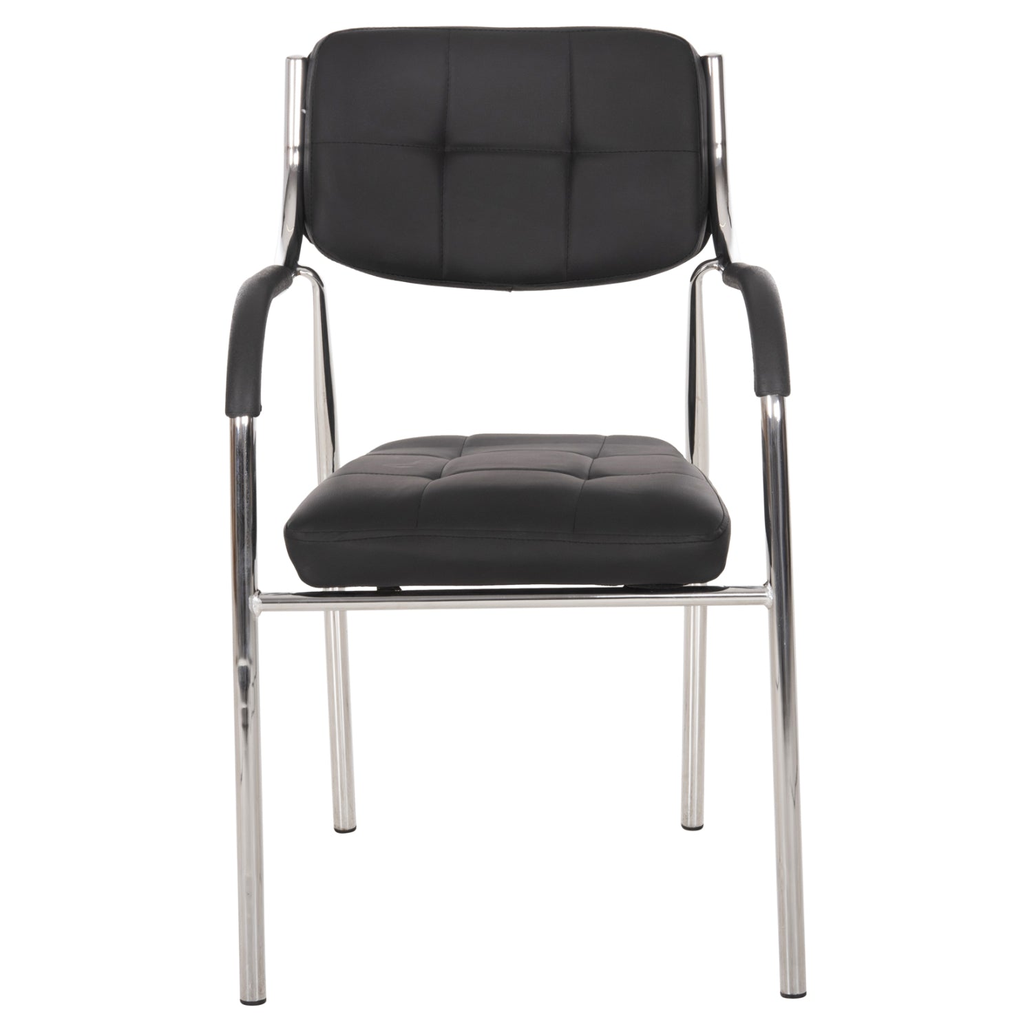 Conference office chair OBERON HM1018.01 Black PU 51x52x86Ηcm
