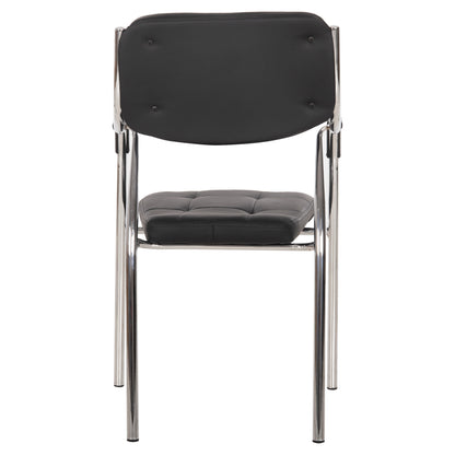Conference office chair OBERON HM1018.01 Black PU 51x52x86Ηcm