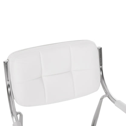 Conference office chair OBERON HM1018.02 White PU 51x52x88Hcm