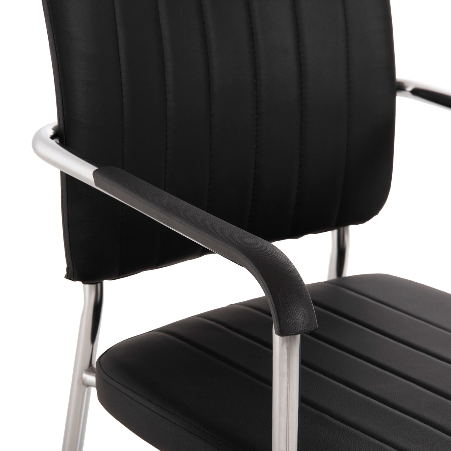 Conference chair with arms HM1070.01 Black 56,5x59x85 cm