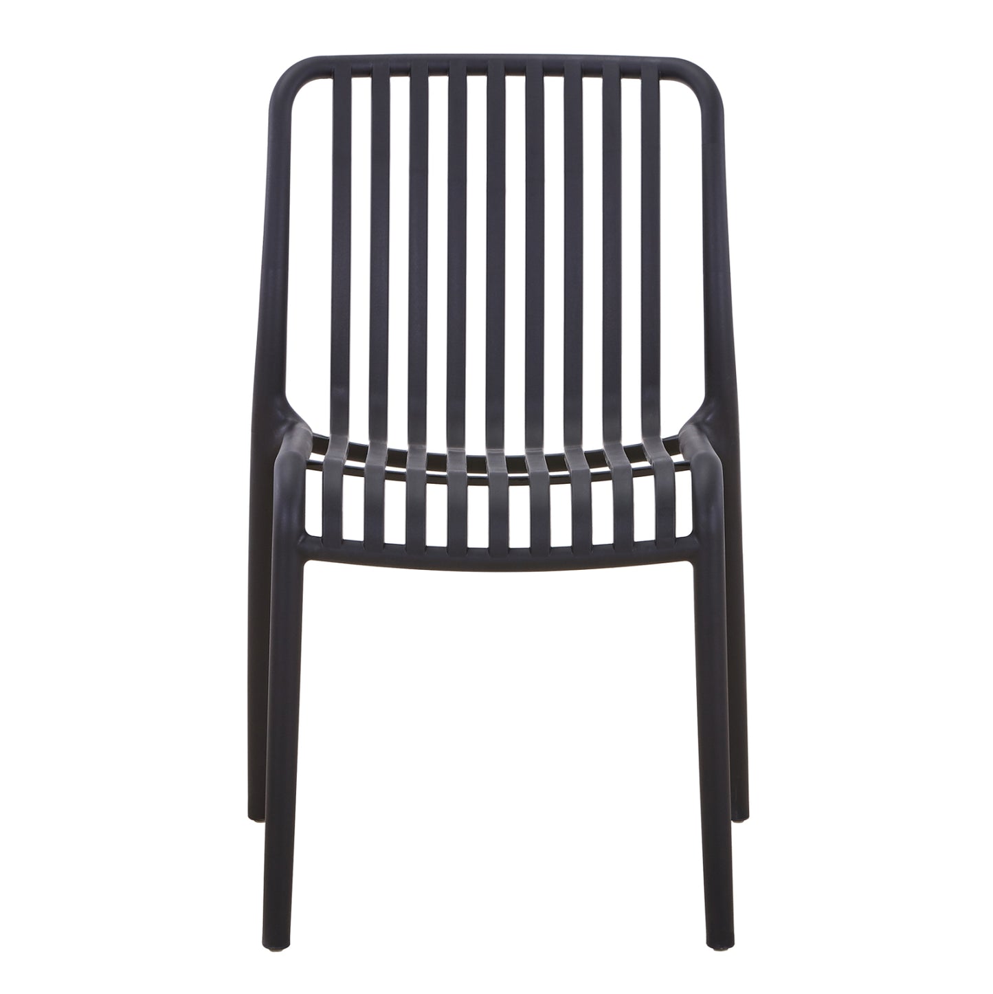 CHAIR OUTDOOR CONVEE HM6104.02 POLYPROPYLENE IN BLACK 48x56x79Hcm.