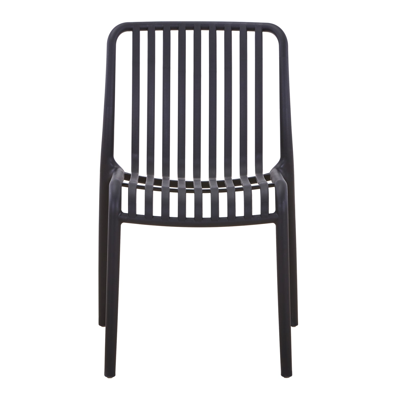 CHAIR OUTDOOR CONVEE HM6104.02 POLYPROPYLENE IN BLACK 48x56x79Hcm.