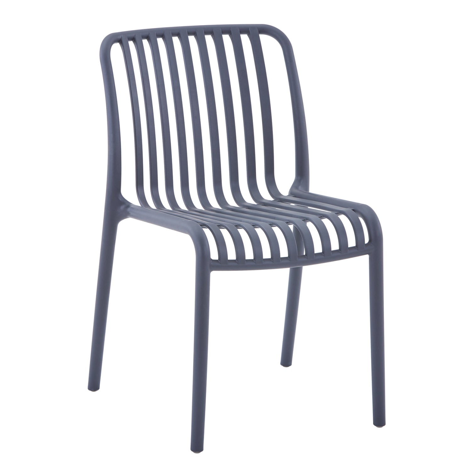CHAIR OUTDOOR CONVEE HM6104.03 POLYPROPYLENE IN GREY 48x56x79Hcm.