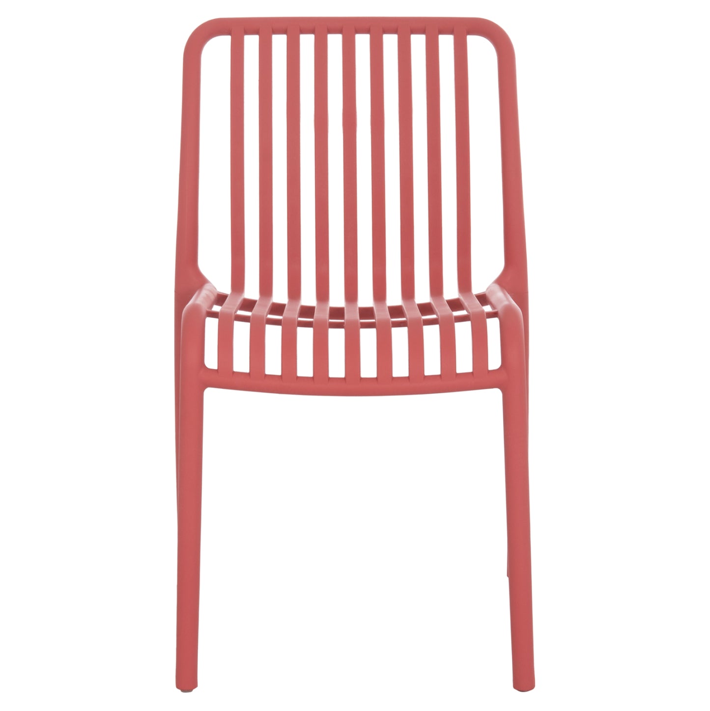 CHAIR OUTDOOR CONVEE HM6104.05 POLYPROPYLENE IN RED 48x56x79Hcm.