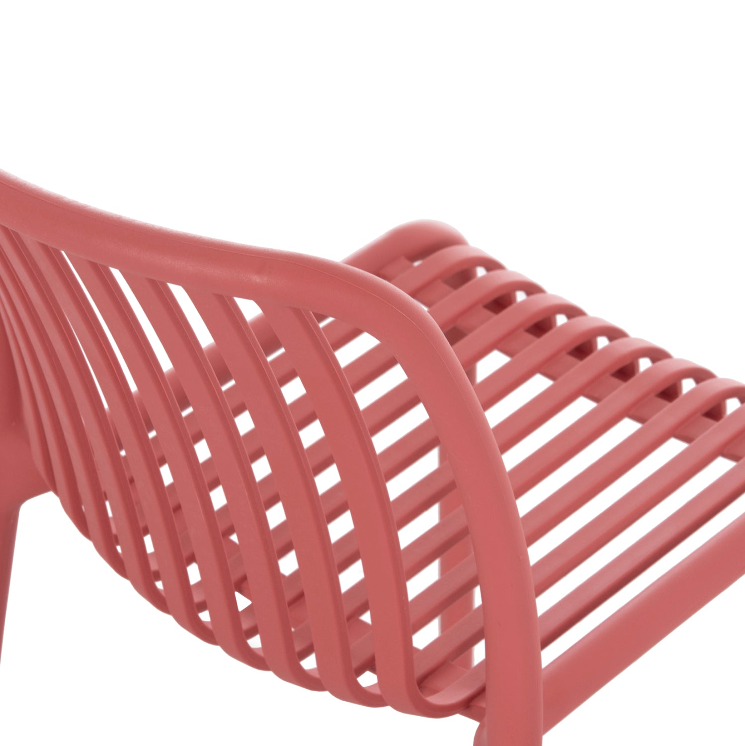 CHAIR OUTDOOR CONVEE HM6104.05 POLYPROPYLENE IN RED 48x56x79Hcm.