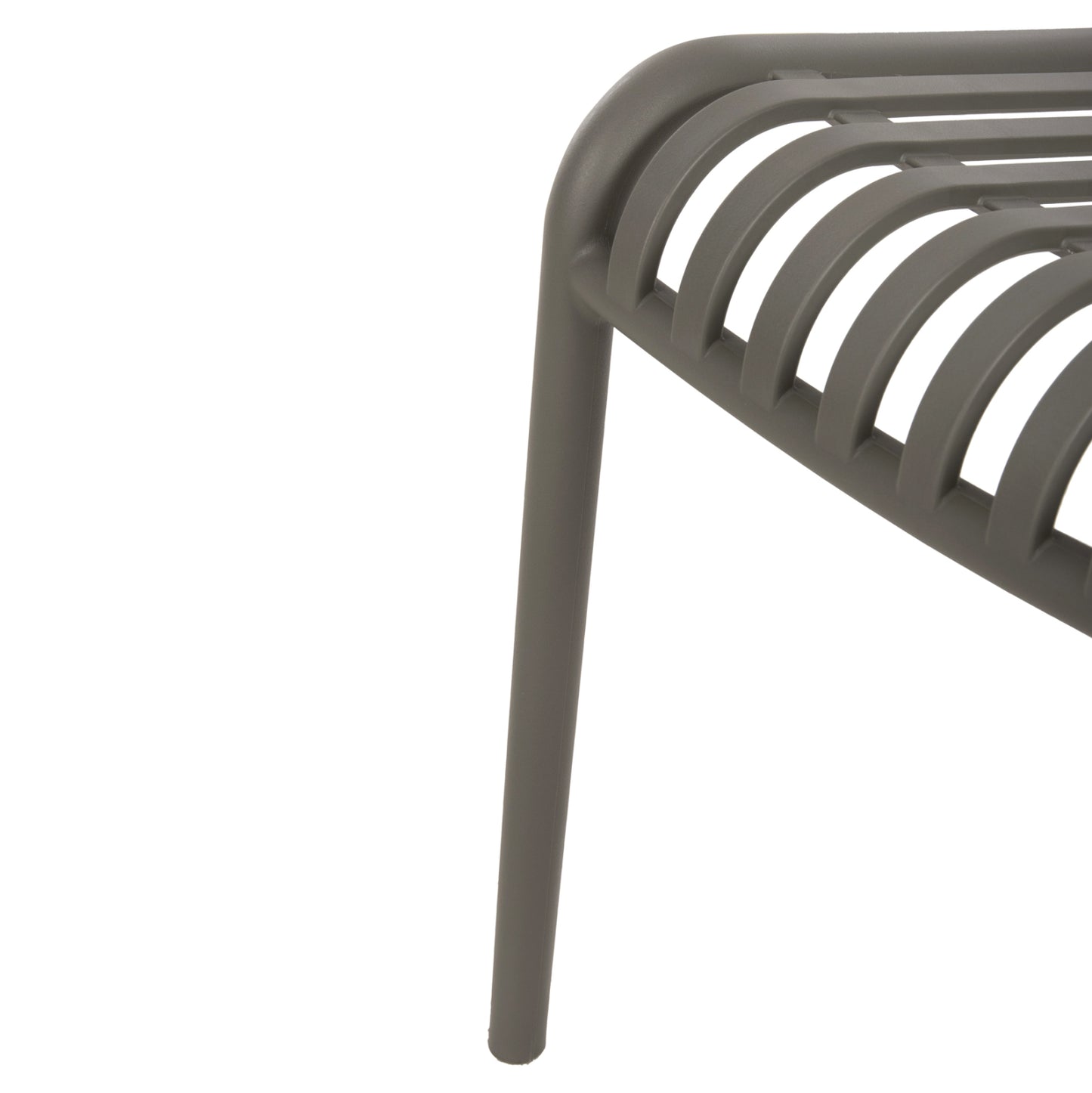 CHAIR OUTDOOR CONVEE HM6104.07 POLYPROPYLENE IN DARK OLIVE 48x56x79Hcm.