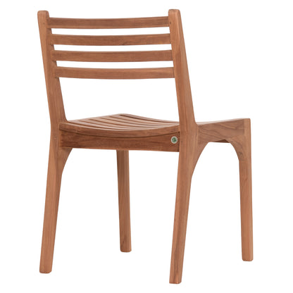 OUTDOOR DINING CHAIR PAVEL HM6615 TEAK WOOD--NATURAL COLOR 46x54x78Hcm