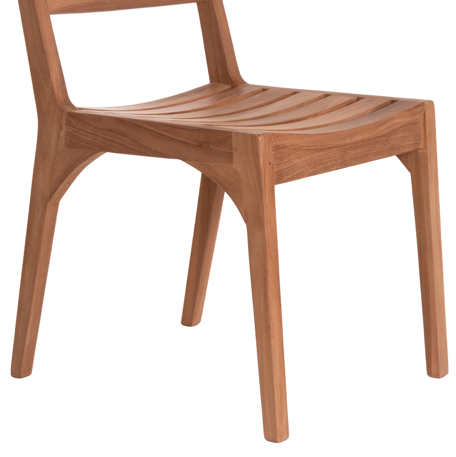 OUTDOOR DINING CHAIR PAVEL HM6615 TEAK WOOD--NATURAL COLOR 46x54x78Hcm