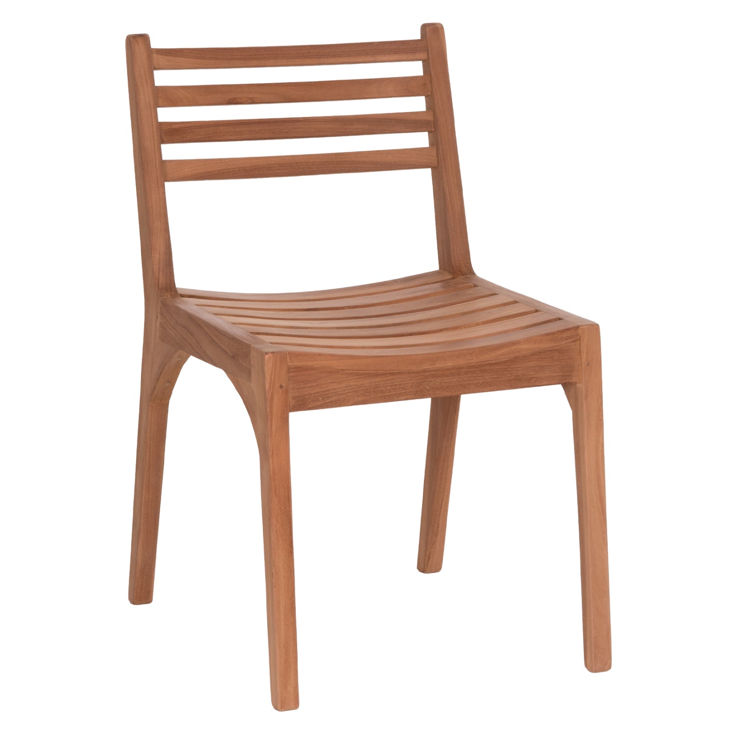 OUTDOOR DINING CHAIR PAVEL HM6615 TEAK WOOD--NATURAL COLOR 46x54x78Hcm