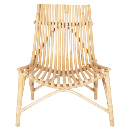CHAIR FOR OUTDOORS CELLION HM9812.01 RATTAN POLES IN NATURAL COLOR 76x72x83Hcm.
