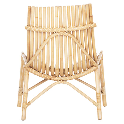 CHAIR FOR OUTDOORS CELLION HM9812.01 RATTAN POLES IN NATURAL COLOR 76x72x83Hcm.