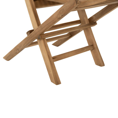 CHAIR KENDALL HM9540 FOLDING-TEAK WOOD IN NATURAL COLOR 46,5x63x89Hcm.