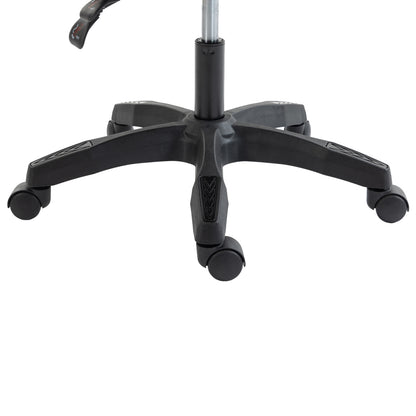 GAMING CHAIR STRATUS HM1231.01 BLACK PVC--WITH LUMBAR AND HEAD SUPPORT CUSHIONS 62x62x119Hcm.