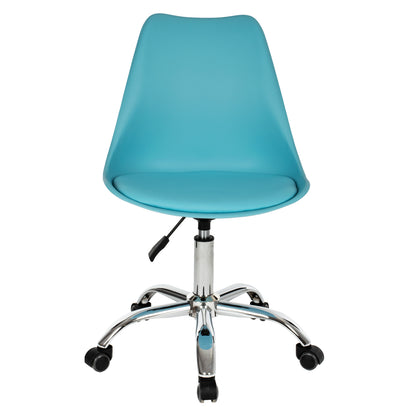 OFFICE CHAIR VEGAS 1PC HM1052.08 LIGHT BLUE 48x56x95Hcm.
