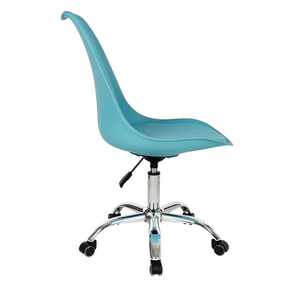 OFFICE CHAIR VEGAS 1PC HM1052.08 LIGHT BLUE 48x56x95Hcm.