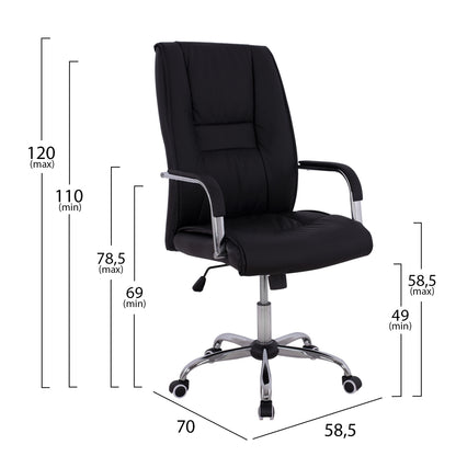 Manager's office chair HM1106.01 Black color