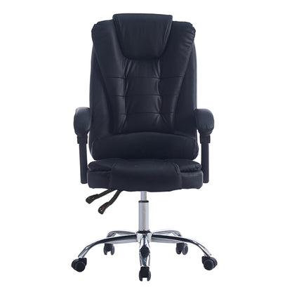 EXECUTIVE OFFICE CHAIR KYRON HM1221.01 BLACK PU--CHROME BASE 65x46x112Hcm.