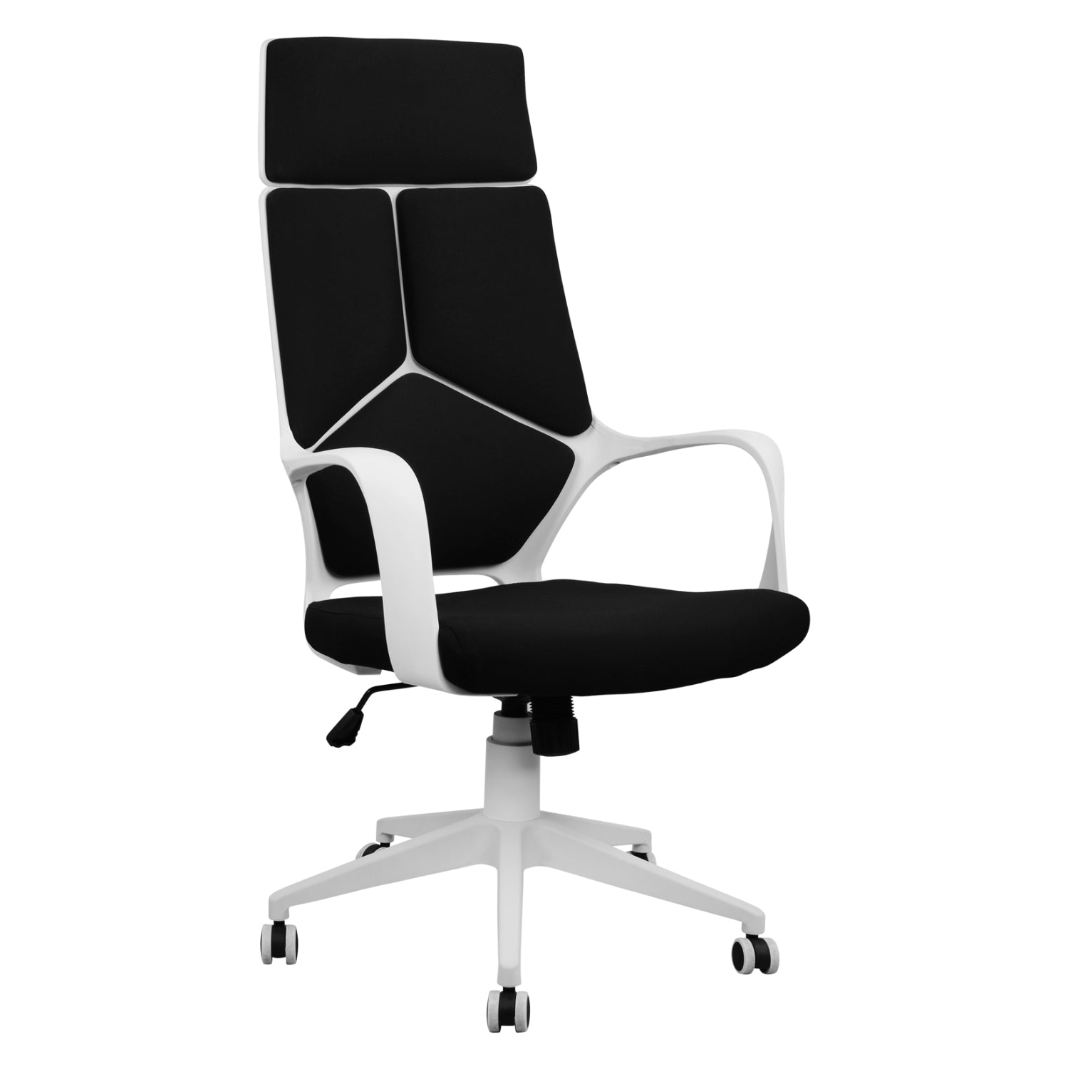 Office chair HM1054.01 Black and White Frame 64x61x126 cm