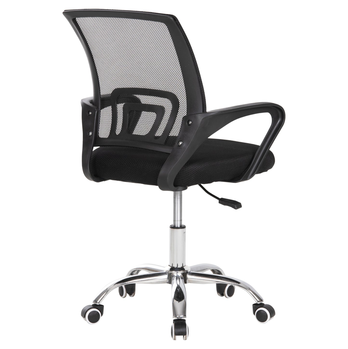 OFFICE CHAIR BRISTONE HM1058.31 CHROMED LEG-BLACK MESH 56x53x93Hcm.