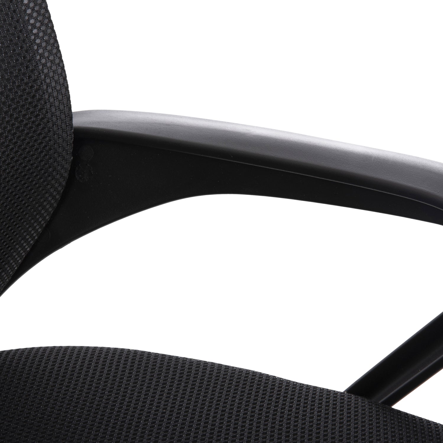 OFFICE CHAIR BRISTONE HM1058.31 CHROMED LEG-BLACK MESH 56x53x93Hcm.