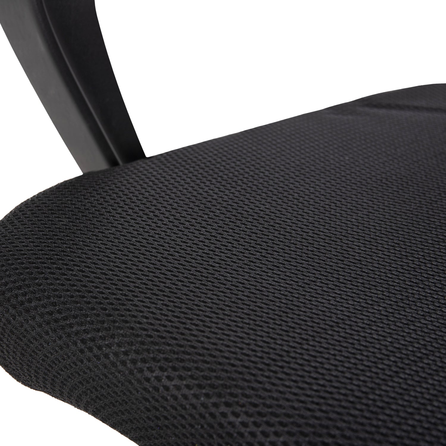 OFFICE CHAIR TRAIL HM1192 BLACK MESH-CHROMED METAL LEG 64x55x98,5Hcm.