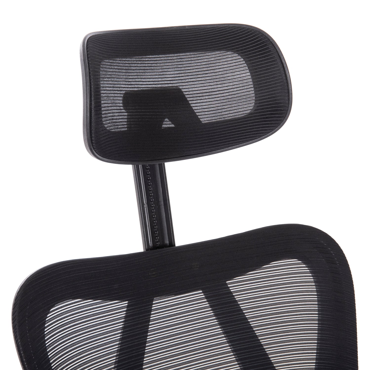 OFFICE CHAIR MEXER ΗΜ1195.01 BLACK MESH-BLACK PP BASE 68x70x136Hcm.
