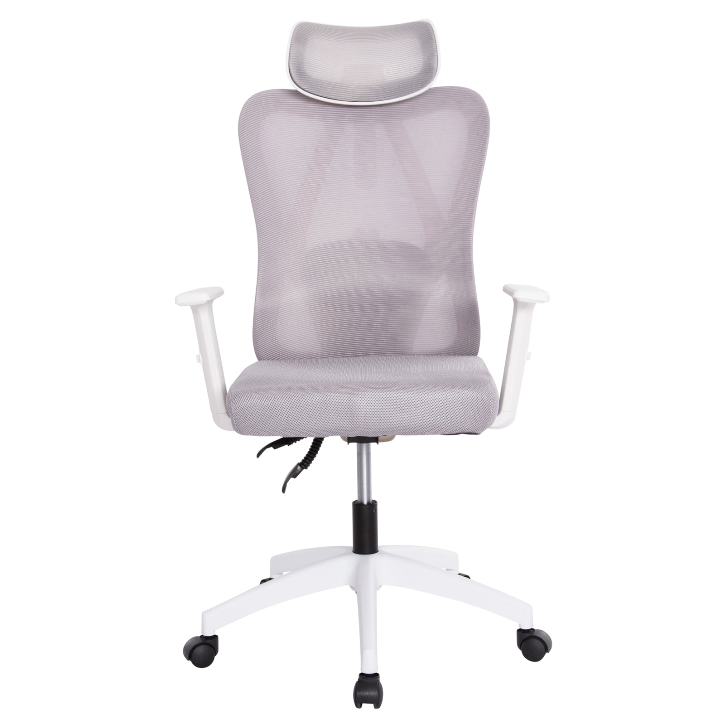 OFFICE CHAIR MEXER HM1195.02 GREY MESH-WHITE PP BASE 68x70x136Hcm.