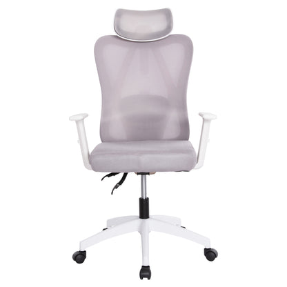 OFFICE CHAIR MEXER HM1195.02 GREY MESH-WHITE PP BASE 68x70x136Hcm.