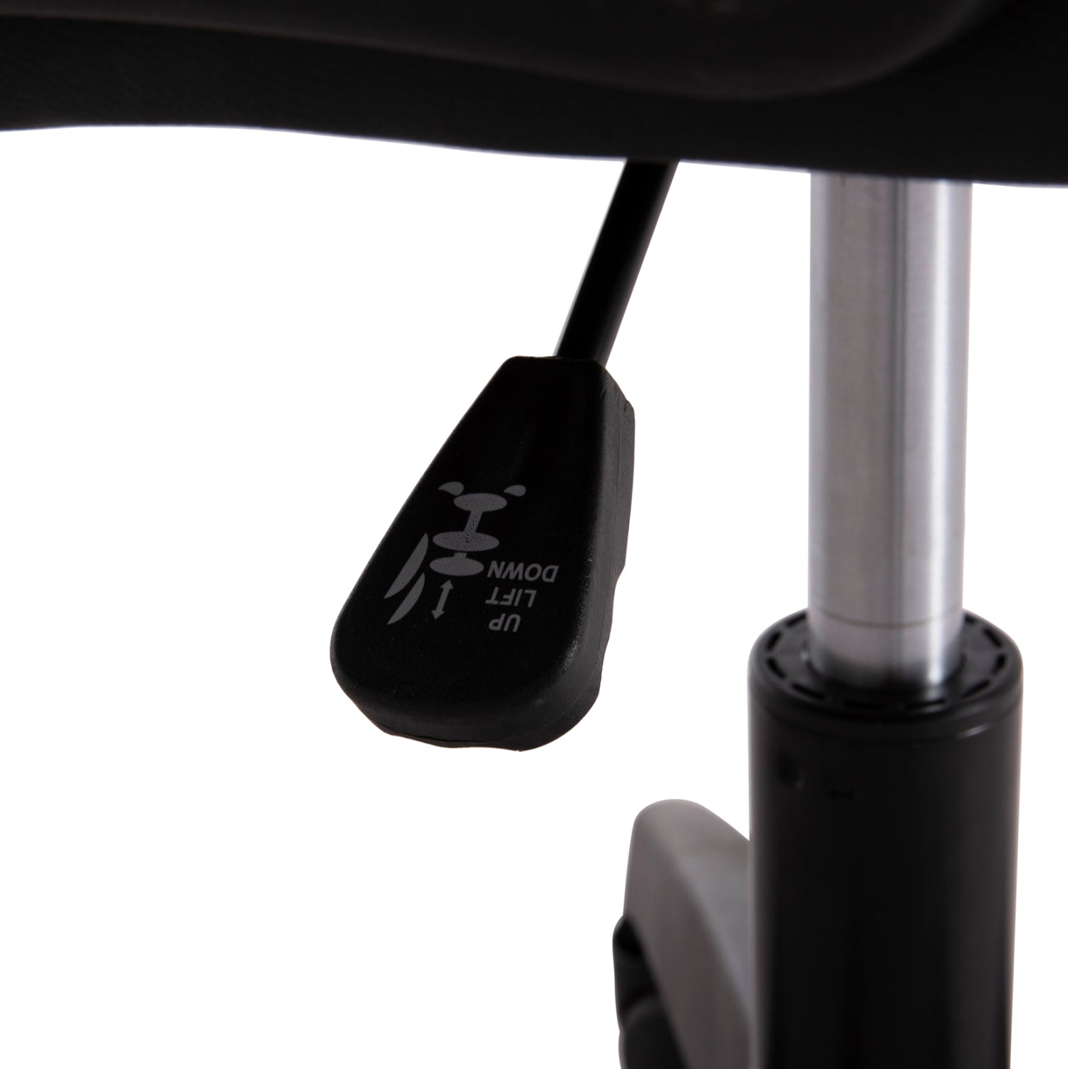 OFFICE CHAIR NIM HM1200.01 BLACK PVC-BLACK FRAME AND BASE 58x65x100Hcm.