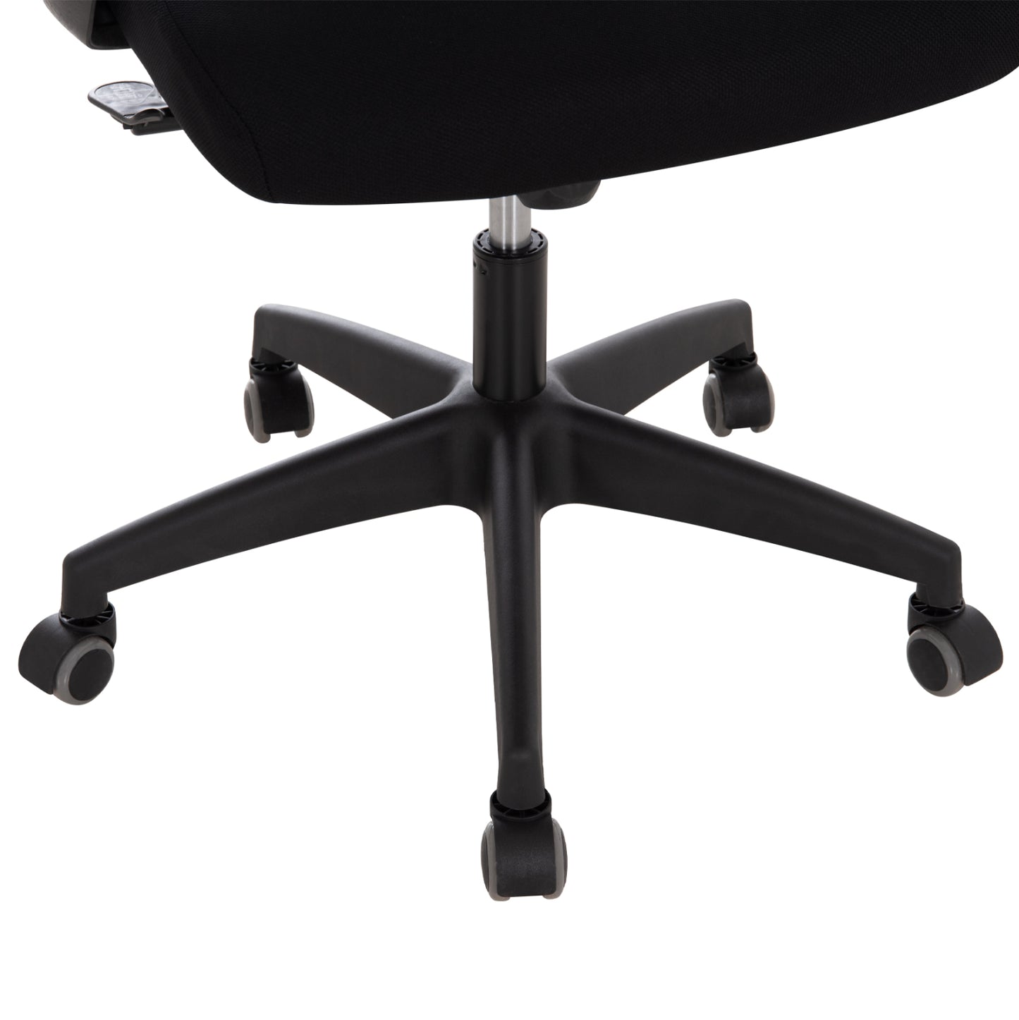 OFFICE CHAIR ELVAR HM1219.01 BLACK MESH--POLYPROPYLENE BASE 63x56x125Hcm.