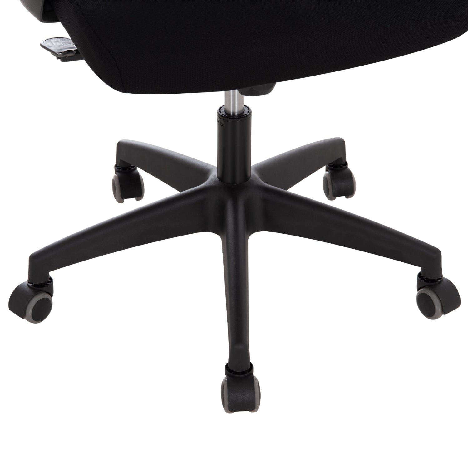 OFFICE CHAIR ELVAR HM1219.01 BLACK MESH--POLYPROPYLENE BASE 63x56x125Hcm.