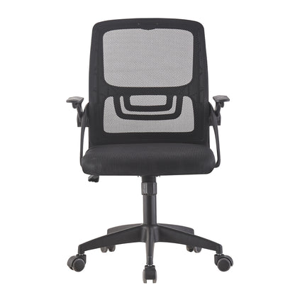 OFFICE CHAIR NETTIS HM1220.01 BLACK MESH--POLYPROPYLENE BASE 47x47x109-119Hcm