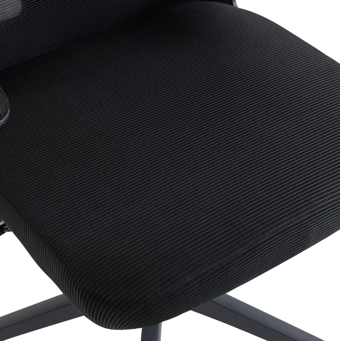OFFICE CHAIR KESI HM1222.01 BLACK MESH FABRIC & PP 52x50x122Hcm.