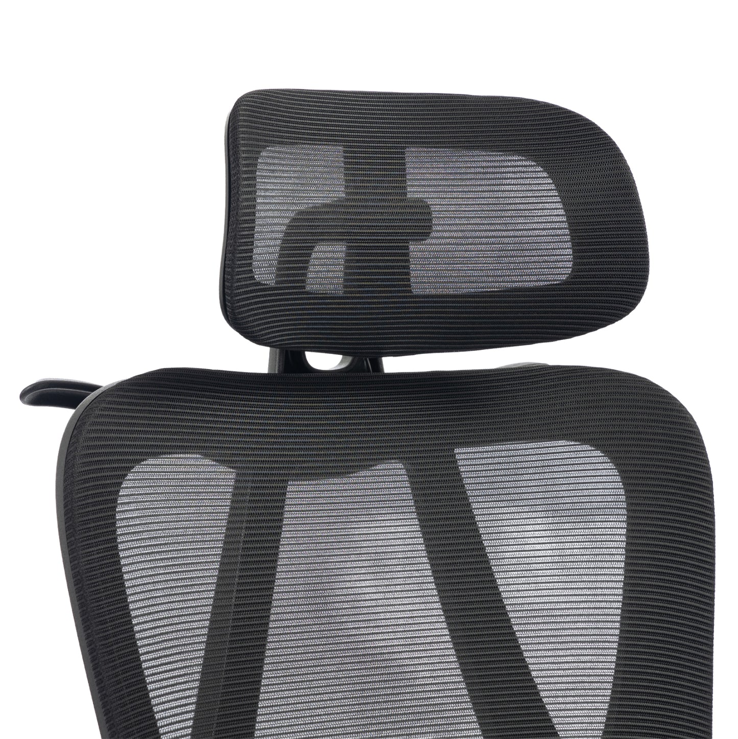 OFFICE CHAIR FRANTIC HM1224.01 BLACK MESH & POLYPROPYLENE 60x60x134Hcm.