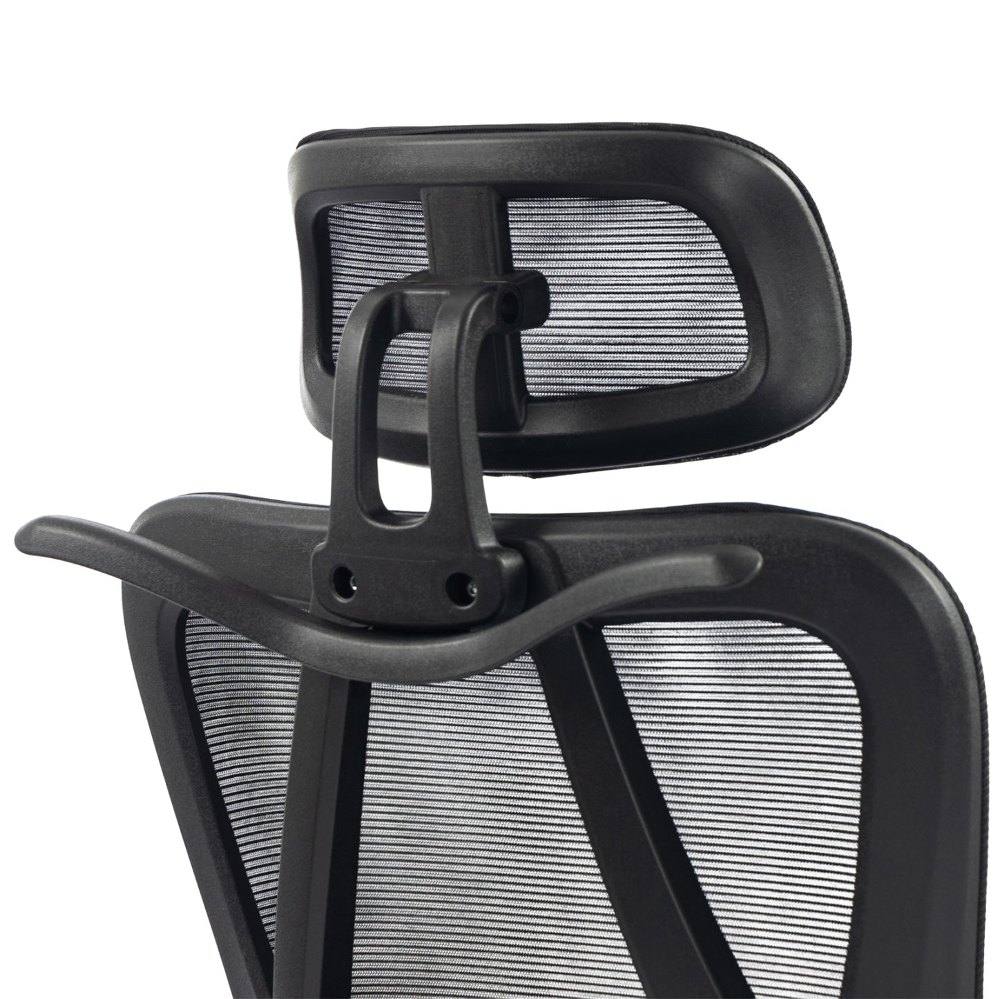 OFFICE CHAIR FRANTIC HM1224.01 BLACK MESH & POLYPROPYLENE 60x60x134Hcm.