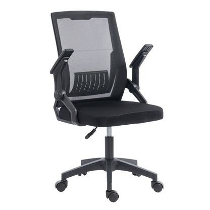 OFFICE CHAIR ZENITH HM1225.01 PP & MESH IN BLACK 60x60x92-100Hcm
