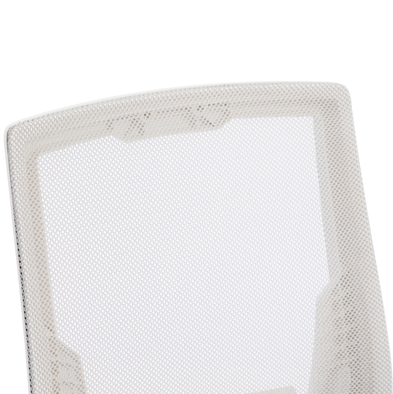 OFFICE CHAIR ZENITH HM1225.02 POLYPROPYLENE IN WHITE--MESH IN LIGHT GREY 60x60x92-100Hcm