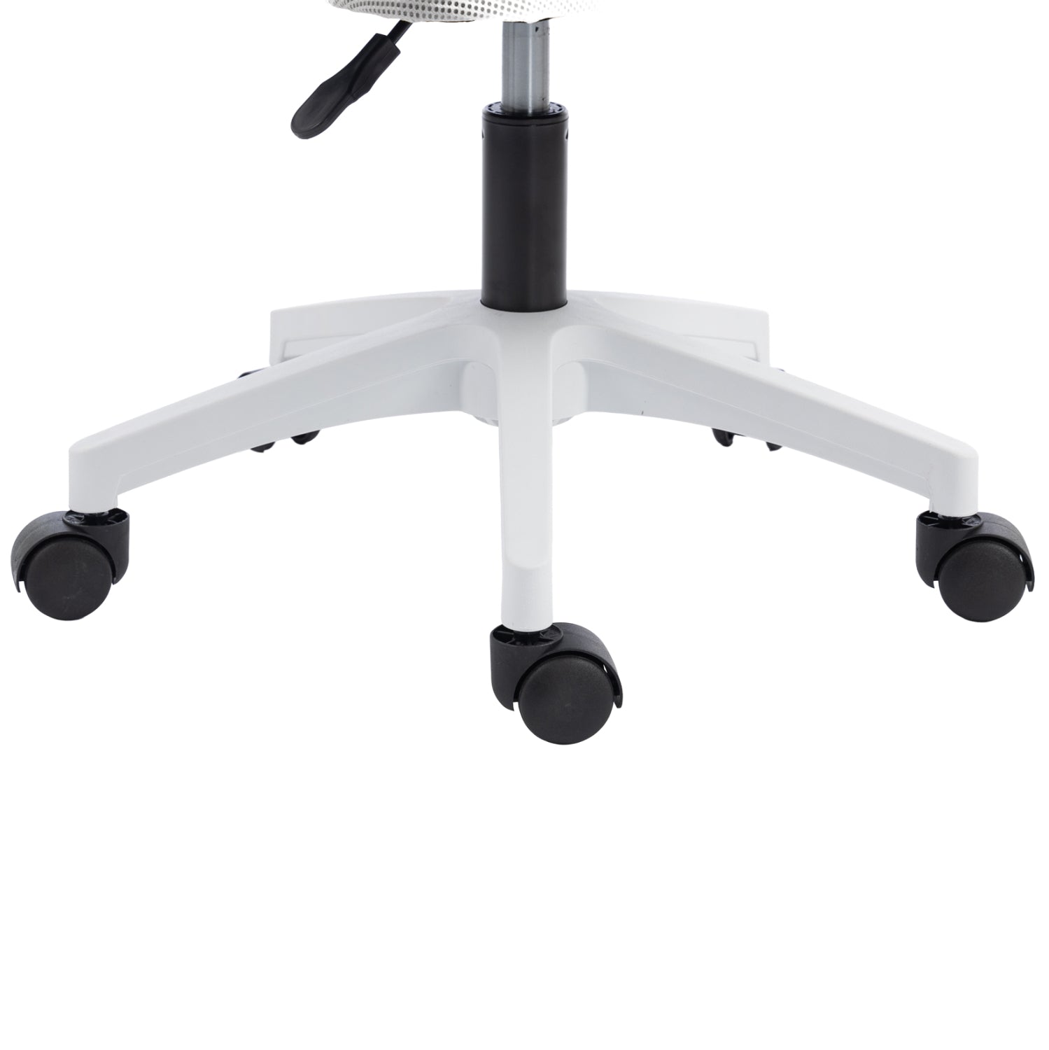 OFFICE CHAIR ZENITH HM1225.02 POLYPROPYLENE IN WHITE--MESH IN LIGHT GREY 60x60x92-100Hcm
