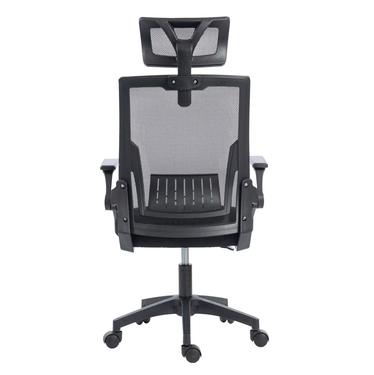 OFFICE CHAIR MATRON HM1226.01 BLACK PP & MESH FABRIC 47x47x128Hcm.