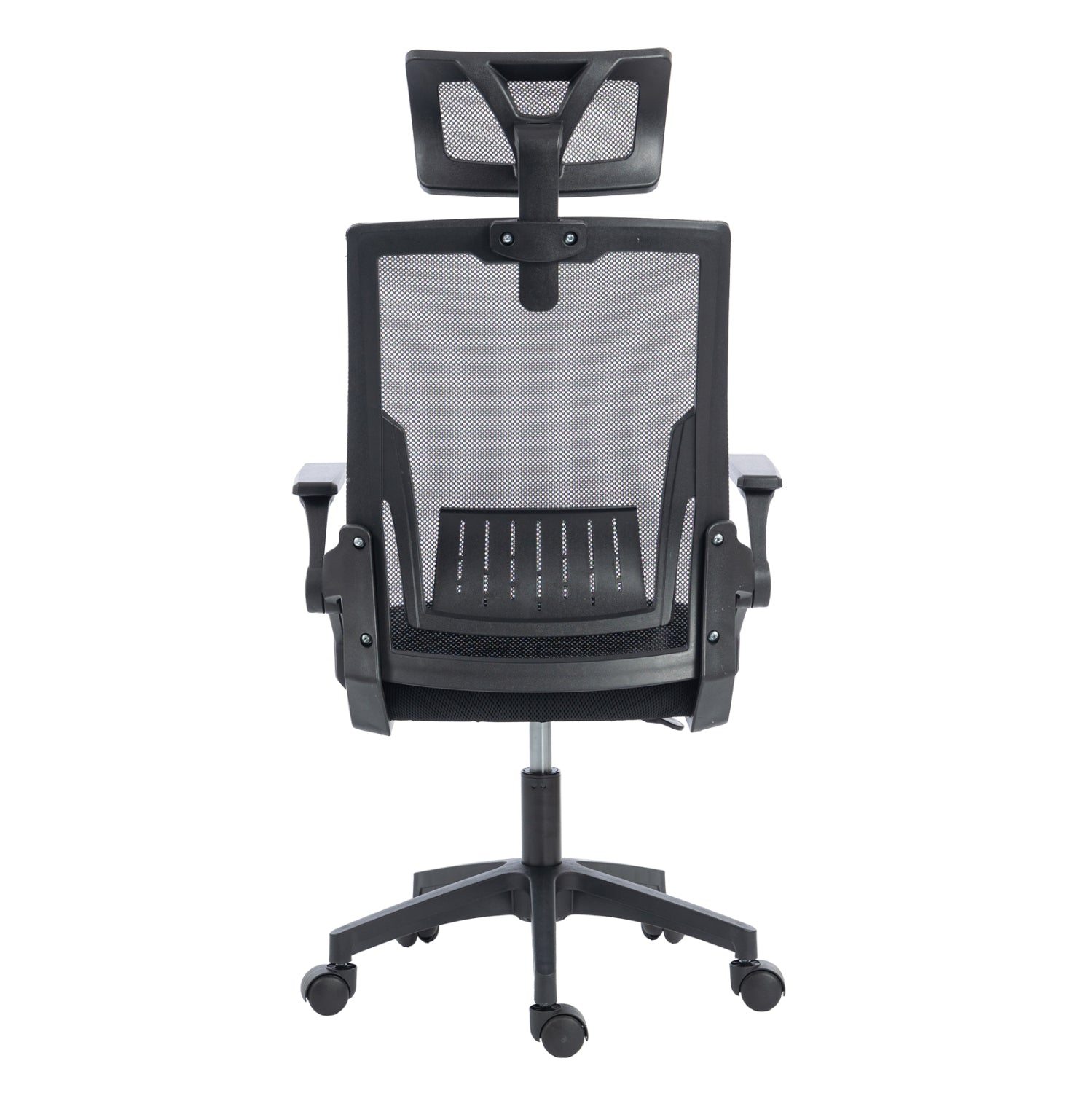 OFFICE CHAIR MATRON HM1226.01 BLACK PP & MESH FABRIC 47x47x128Hcm.