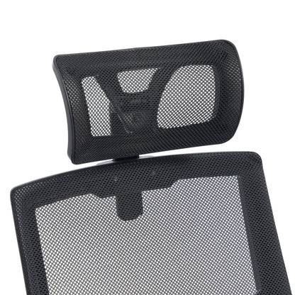 OFFICE CHAIR MATRON HM1226.01 BLACK PP & MESH FABRIC 47x47x128Hcm.