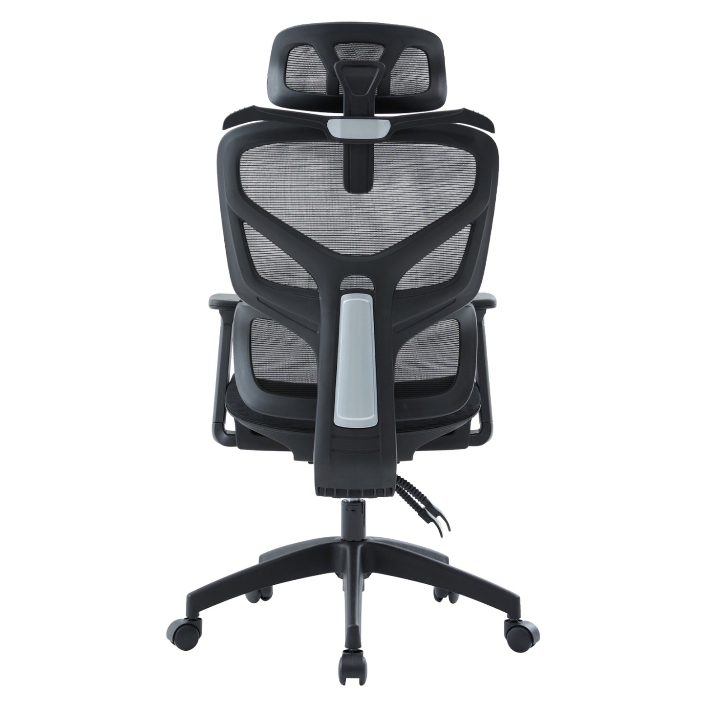 OFFICE CHAIR APEX HM1227.01 BLACK MESH FABRIC & PP 68x68x120-130Hcm.